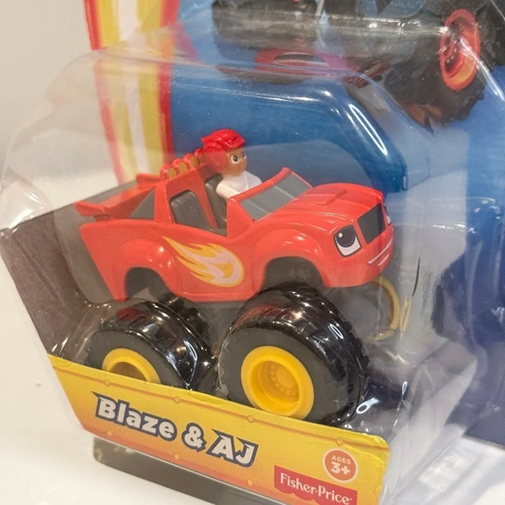 Blaze & AJ Die-Cast Truck NIB - Blaze and the Monster Machines